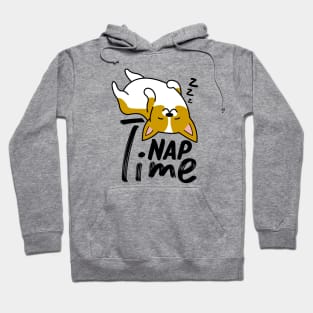 Nap Time Corgi Hoodie